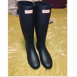 Hunter rain boots